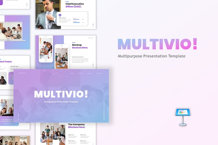 Multivio - Business Keynote Template