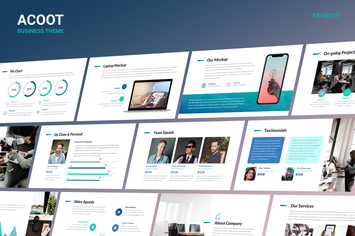 Acoot - Modern Corporate Keynote Template