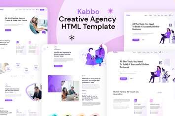 Kabbo - Creative Agency HTML Template