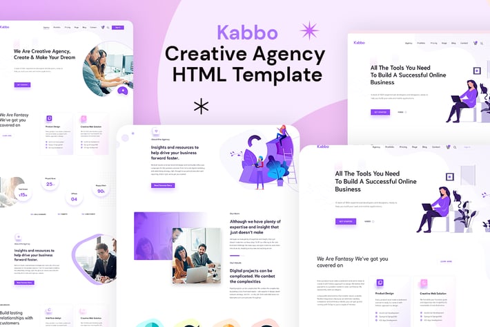 Kabbo - Creative Agency HTML Template