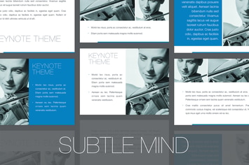 Subtle Mind Keynote Template