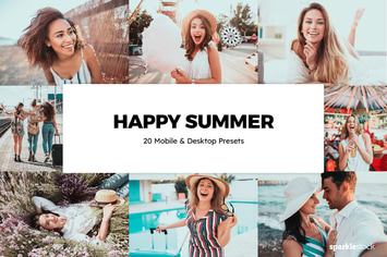 20 Happy Summer Lightroom Presets & LUTs