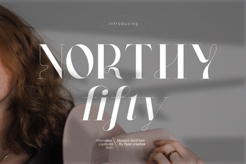 Northy fifty - Modern Serif Type