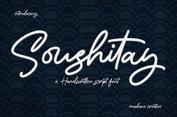Soushitay Script Font