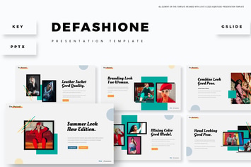Defashione - Presentation Template