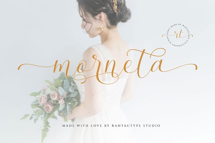 Morneta Calligraphy Script Font