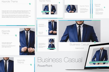 Business Casual Powerpoint Template