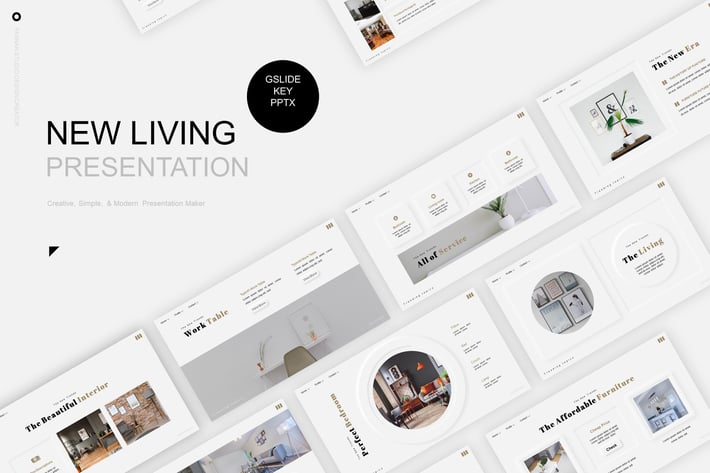 New Living Presentation Template