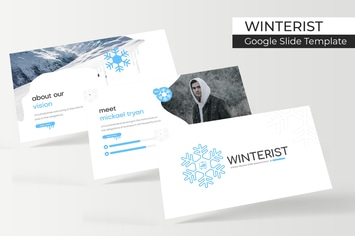 winterist - Google Slide Template