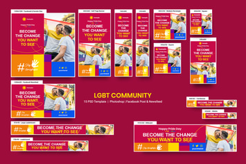 LGBT Community Banners Ad