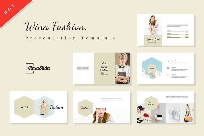 Wina - Fashion Powerpoint Presentation Slides