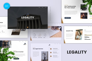 Legal Service Keynote Template