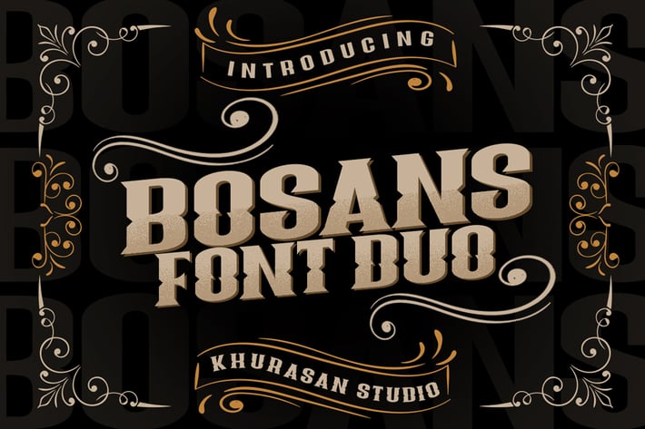 Bosans Font Duo