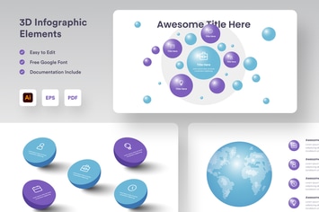 3D Infographic Elements