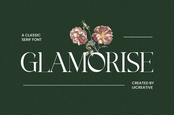 GLAMORISE Classic Serif Font