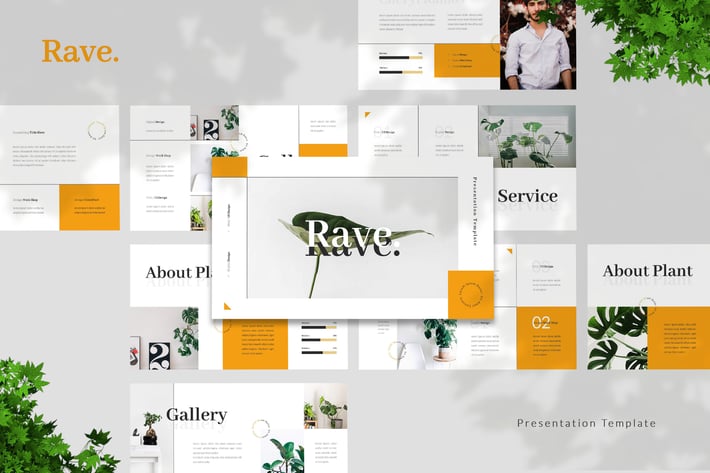Rave - Plant Presentation Template