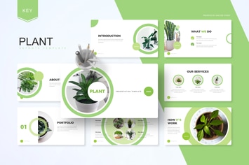 Plant -  Business Keynote Template 