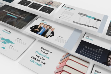 University and Education Powerpoint Template