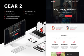 Gear 2 - Responsive Email + Themebuilder Access