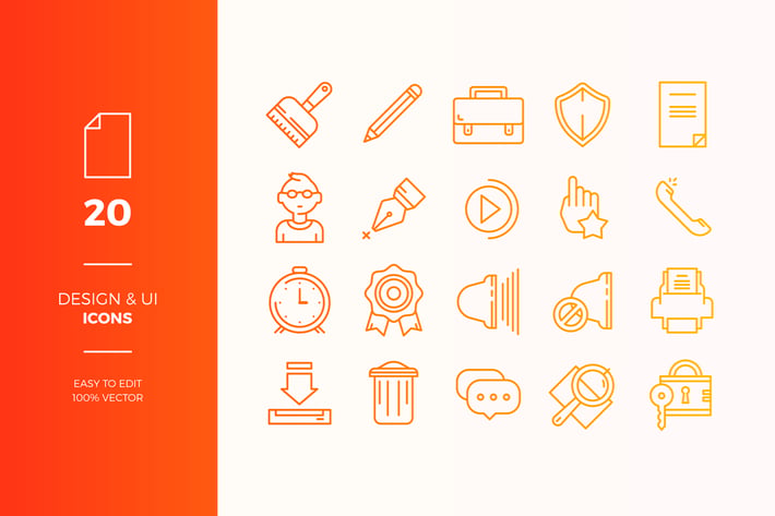 User Interface Icons Pack