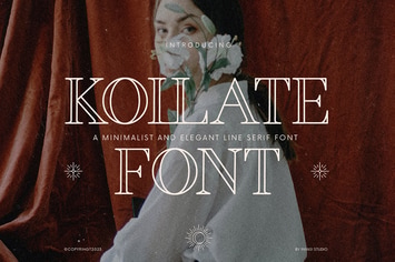 Kollate - Line Display Serif 