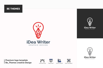 iDea Writer Logo Template