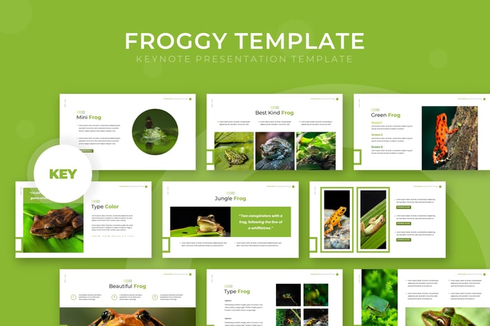 Froggy - Keynote Template