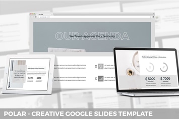 Polar - Creative Google Slides Template
