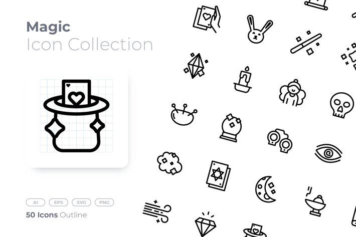 Magic Outline Icon