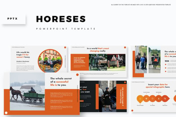 Horeses - Powerpoint Template