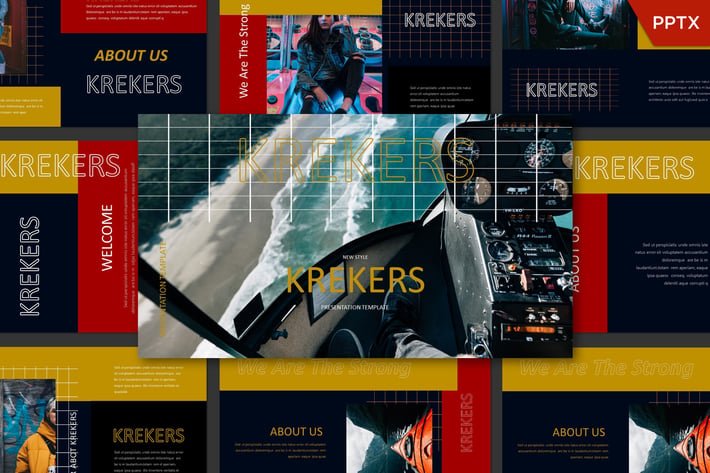  Krekers Powerpoint Template