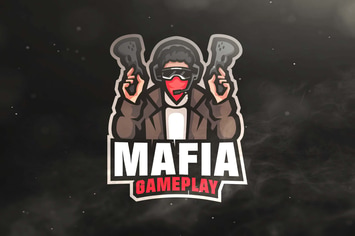 Mafia Gameplay Sport and Esports Logo
