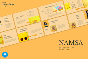 Namsa - Minimal Keynote Template