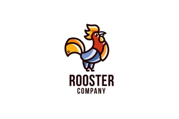 Rooster Company Logo Template