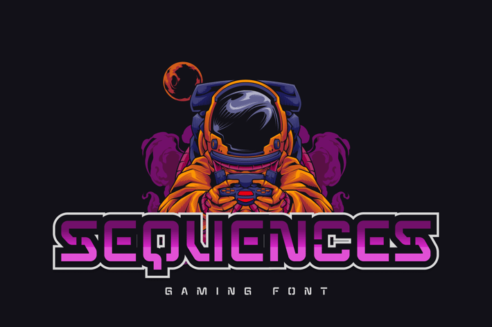 SEQUENCES - Gaming Font