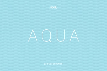 Aqua | Soft Abstract Wavy Backgrounds