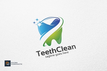 Teeth Clean / Dental - Logo Template