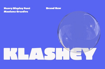 Klashey Decorative Heavy Display Font
