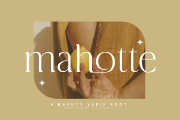 Beauty Serif Modern Display Font