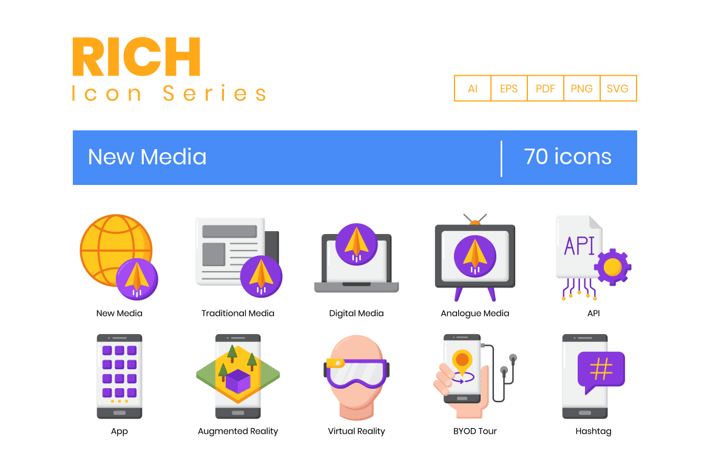 Media Icons