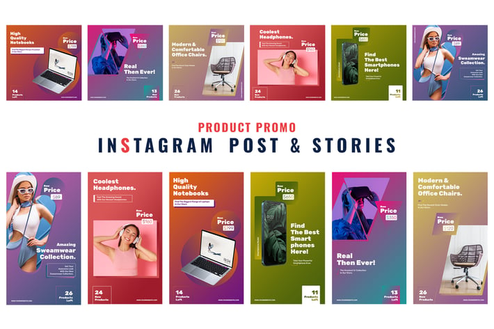 Product Promo - Instagram Posts & Stories
