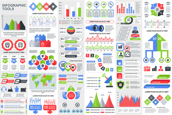 Infographics Vector Design Template Info Graphics