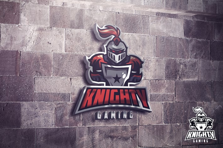Noble Knight Mascot Esports Logo