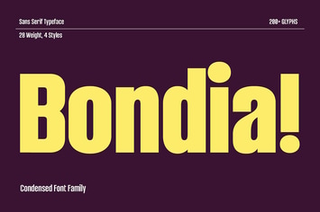 Bondia – Condensed Family