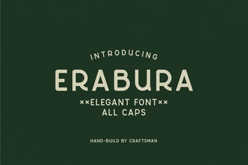 Erabura Elegant - Logo Font
