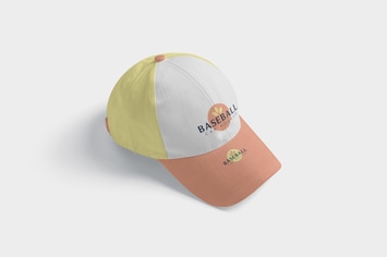 4 Baseball Cap Mockups