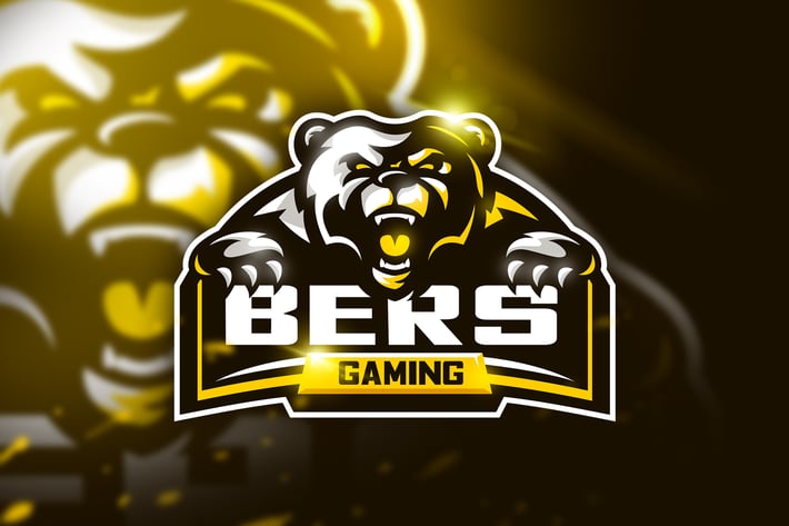 Bers Gaming - Mascot & Esport logo