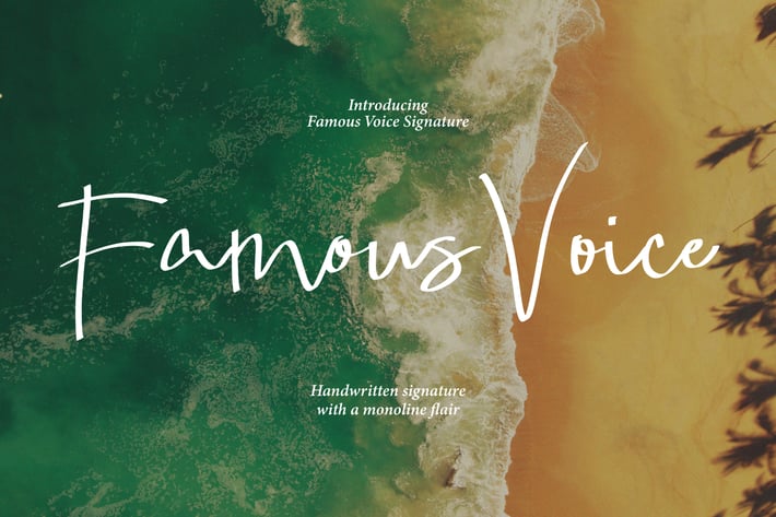 Famous Voice - Casual Signature