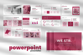 We STR - Business Powerpoint Presentation