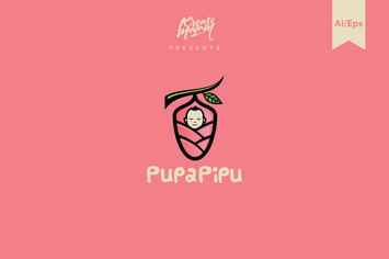 Pupapipu Logo Template